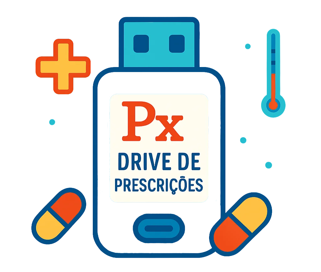 Mockup do Drive de Prescrições