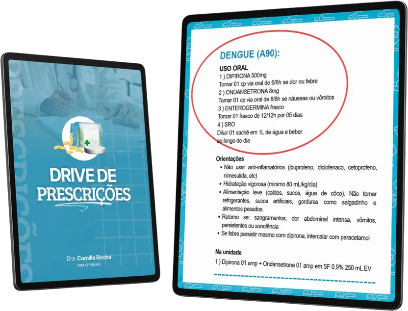 Mockup do Drive de Prescrições
